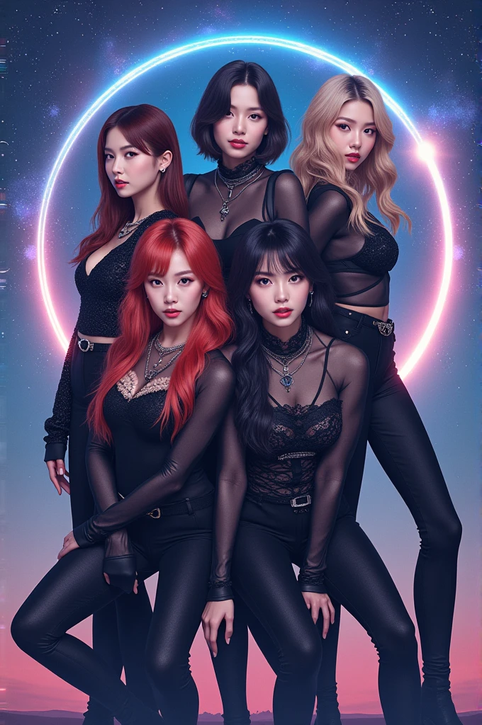 3 kpop girls who look like Jennie, karina and ningnigng in sexy poses