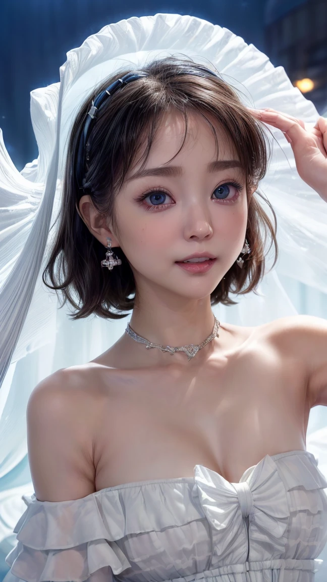 (4k quality:1.3),(Highest quality:1.3),(Whitening:1.4),(,Girl:1.3),(The best beauty:1.5),rich,Upper Body,smile,(Strapless bejeweled dress:1.3),(Different dimension:1.6),Overflowing breasts,(jewelry),Captivate a man,Cleavage,(Super Celebrities:1.5),(Supermodel:1.4),(Whitening:1.2),(Tight waist:1.4),(Night viewの良いホテル:1.1),(luxury:1.2),(Arisa Hanyu:1.5),(anorexia:1.4),(Night view:1.3),(Face close-up),Catchlight,(Child&#39;s face:1.6),(smile:1.1),(Light blue hair:1.3),(Half Up Hair:1.3),(Light blue eyes:1.4),(2D cuteness:1.5),(Cute Makeup),Beautiful fingertips,(Sexy and cute:1.6),(Luxury hotel:1.6),(White Gal:1.6),(Transparent white skin:1.4),(albino:1.5),(Lighting hits the subject:1.3)