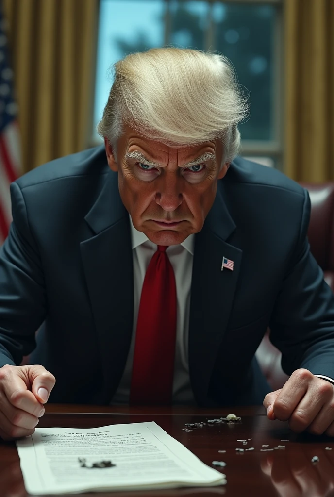 boss pointing 5 fingers