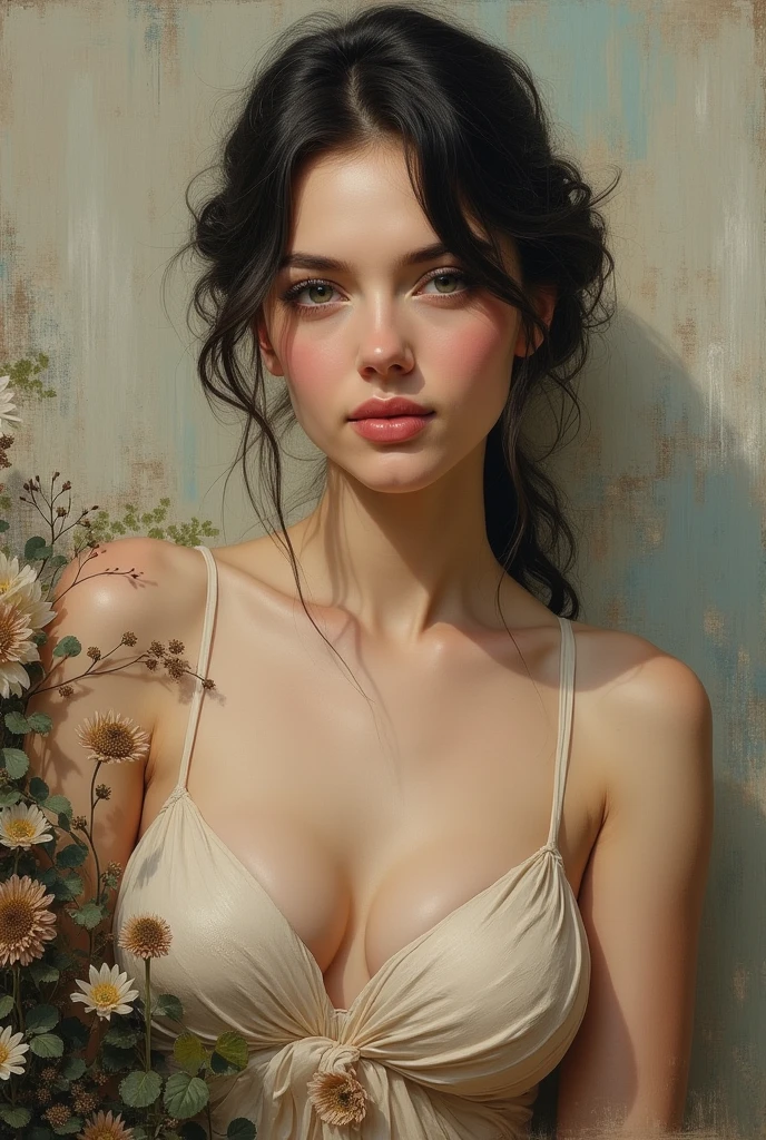 photo of Winona Ryder, RAW, beautiful woman, ((portrait)), ((detailed face:1.2)), ((detailed facial feature, detailed skin, clear skin), (perfect proportioned body), (NSFW: 1.5), (high detailed garden environment, her back to us, backview, Turn Back, Back shot: 1.3), (realistic photo, best quality, detailed), (8k wallpaper), (cinematic lighting, dramatic lighting) (sharp focus, intricate)