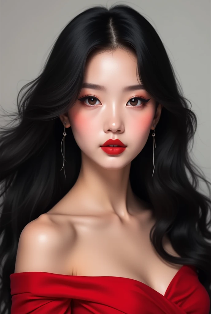 bestquality, masterpiece, ultra-high resolution, (Realism: 1.4), Original photo, 1girls, Breast enlargement, Plastic Whitening Skin, Cinematic lighting