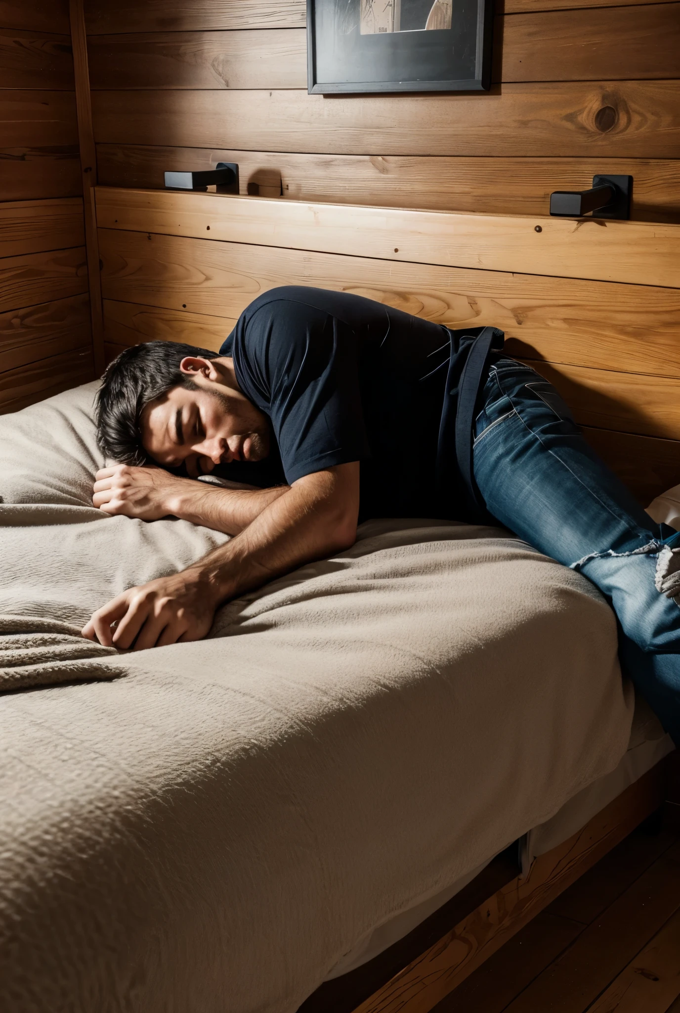 One night, after another intense and exhausting meeting, Ricardo fell into a deep sleep.