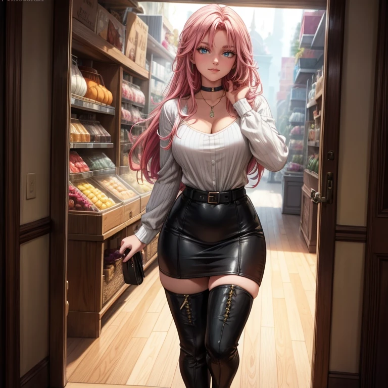 masturbation, tall woman , high-waist e seios gota, Kale, mulher pelada Kalea, high skinny thighs, Legs long, high-waist, huge huge ((work of art)),(((best qualityer))),((character design sheet)) ,((Vulgar)) , voluptuous girl, ssmile,((between the breasts)) , , pink hair, pink hair, Kalea, naked, naked, vagina naked,, naked vagina, naked pussy, seductive look with pleasure, mastubation