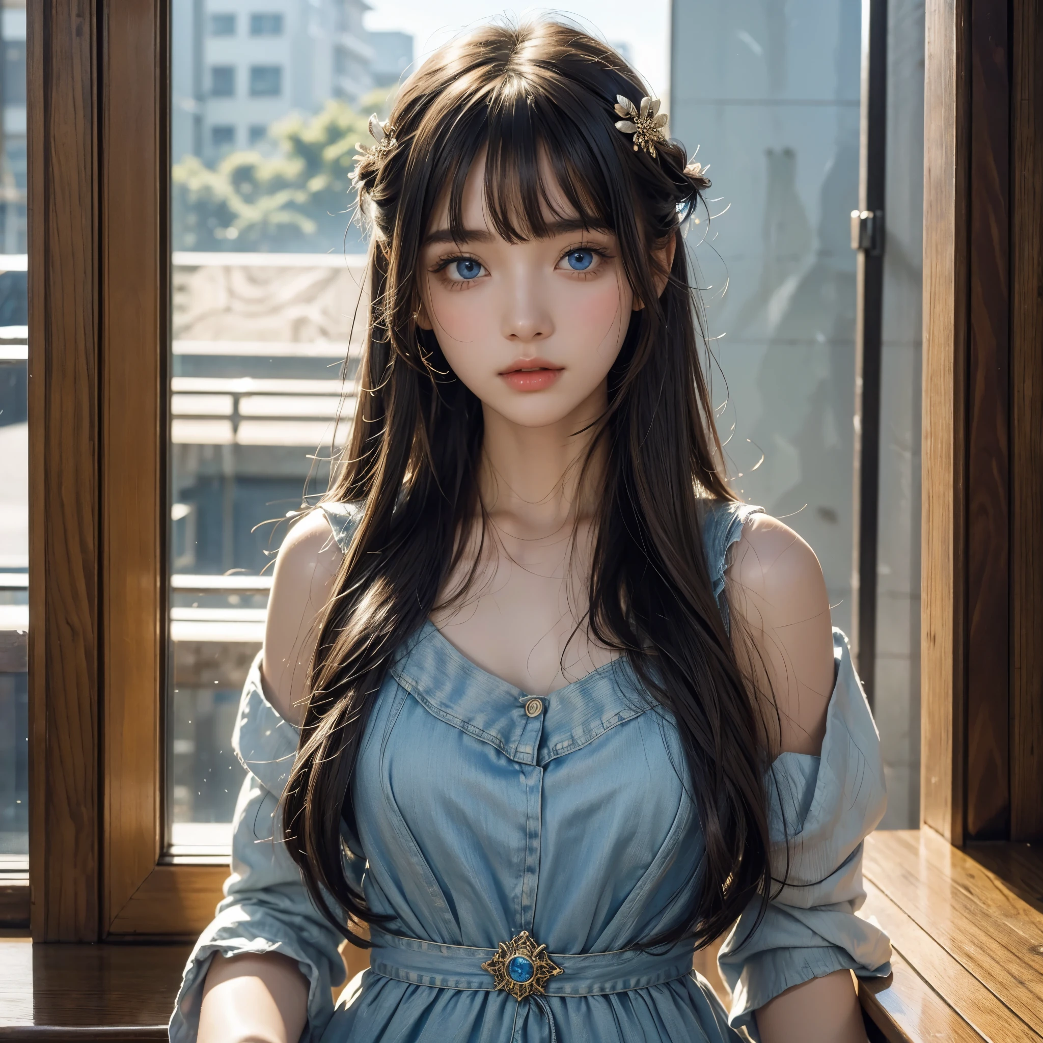 (masterpiece,Highest quality), , View your viewers, , {Top View|Bottom View|Intermediate View}, , {Long Hair|short hair}, (Wavy Hair:0.8),, {Upper Body|Cowboy Shot}, , {indoor|Outdoor}, , {Fantasy|Modern|sf},, {night明け|night}, , {blue eyes|Iris|Grey Eyes},, {shy|Happy|sad|smile|Happy face},