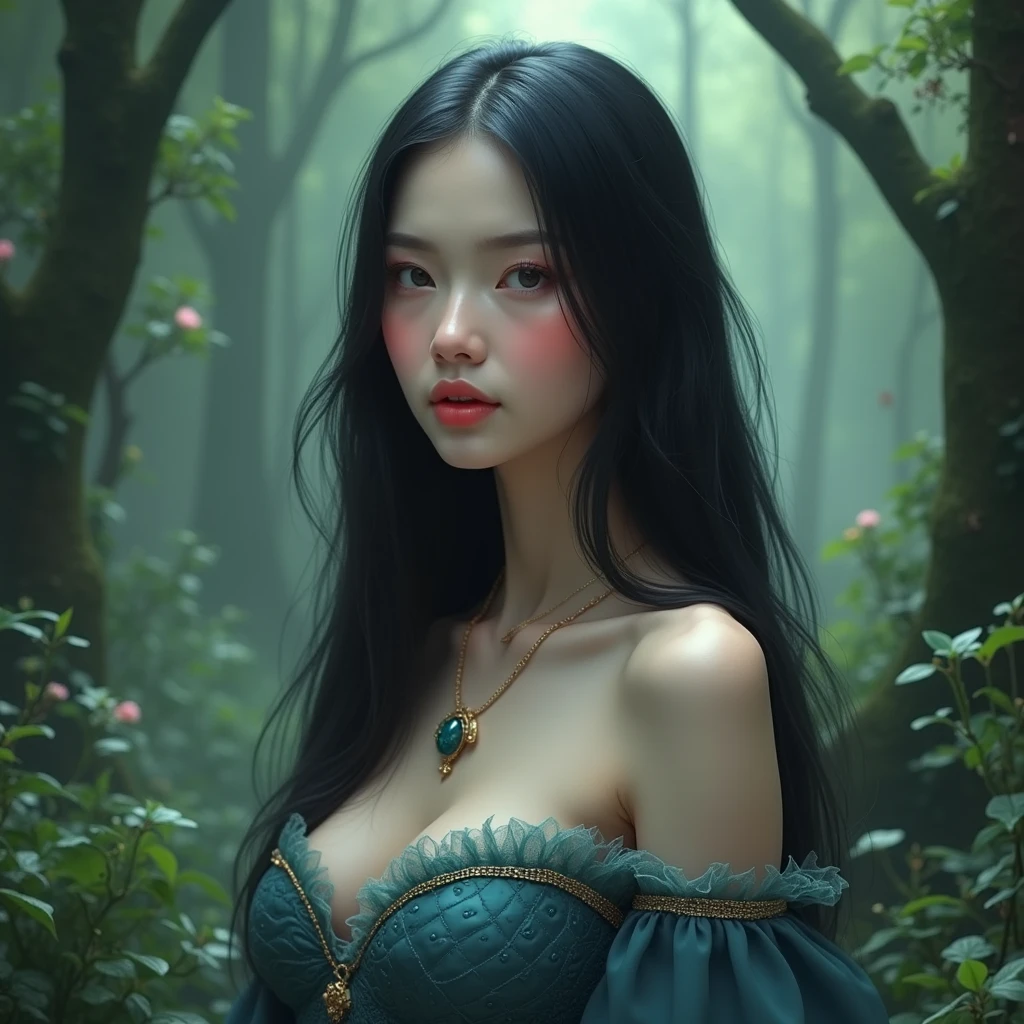 Photo RAW,beautiful woman, her body adorned with intricate tattoos, lying in the mouth of a carnivorous plant. Her arms are bound by tangled vines, but she refuses to give up, reaching out with all her might,glow,sparkling,fabulous,stunning,astonishing, glamorous,Serge Marshennikov,LuisRoyo,16k resolution concept art :: fantasy magazine cover art,detailed,realistic,Karol Bak contrasting colors,masterpiece