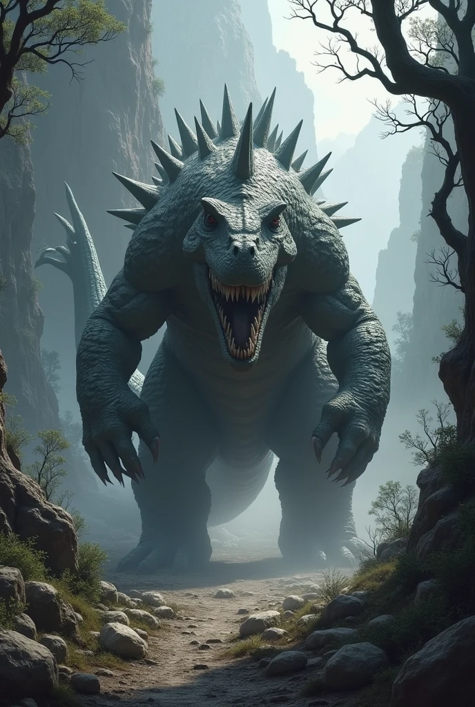 Giant muscular Lizard 