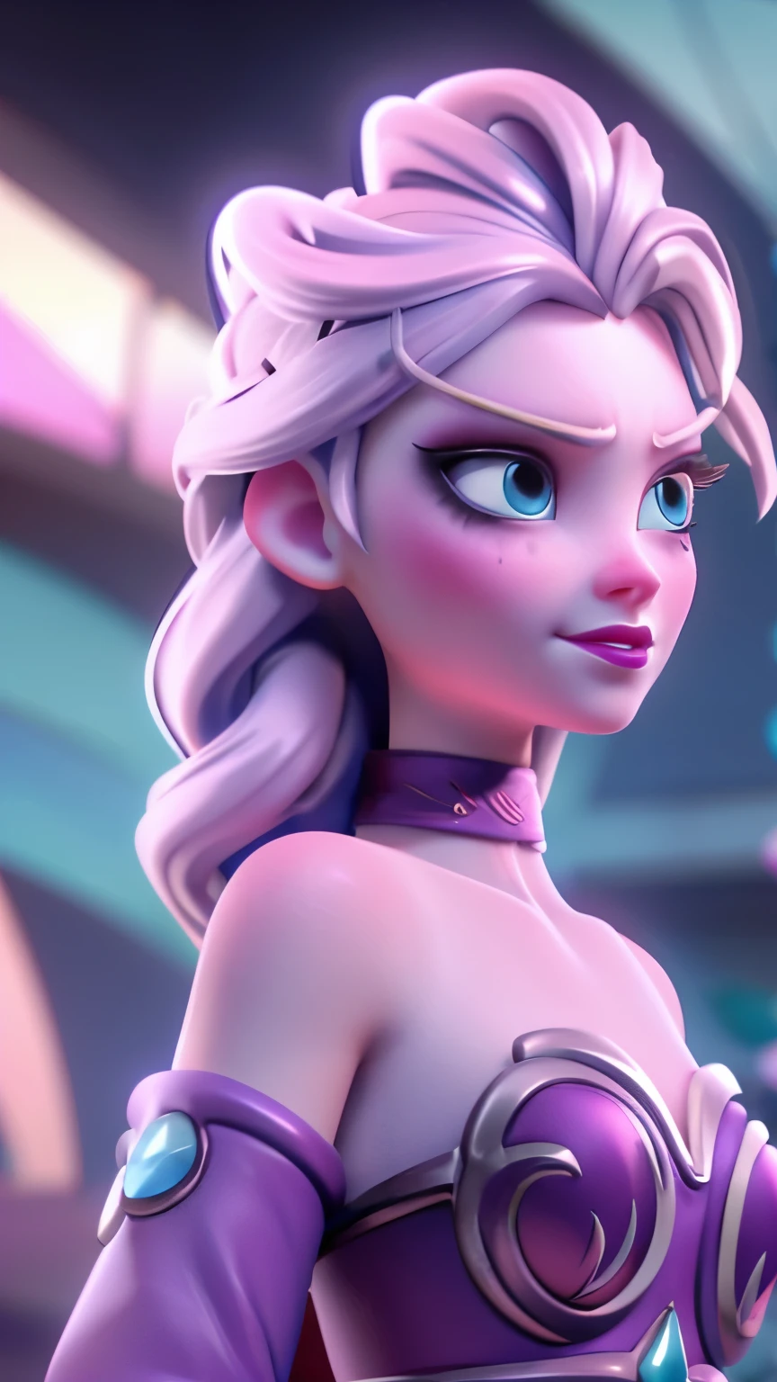 elsa, (perky breasts), (((small breasts))), affected smile:1.2, beautiful blue eyes, (perfect iris), depth of color in his eyes, by rubio, by the wide, braid, full lips, blush, naked, she is showing her vagina, depth of field, bokeh, (Special attention to leather details.: 1.2), masterpiece, Best Quality, ultra detailed, ultra HD, photorealistic, cinematographic, ((medium camera shot)), sensual pose, seductive, Nipples:1.4, looking to the camera, closeup of his face, her cheeks are blushed, 2, she is on her knees, eye contact:1.4, Angle elevation:1.5, ((Closeup on face)), perfect face, (((visible breasts))) bokeh everything other than her perfect face, The location is Arendelle in winter., ice castle