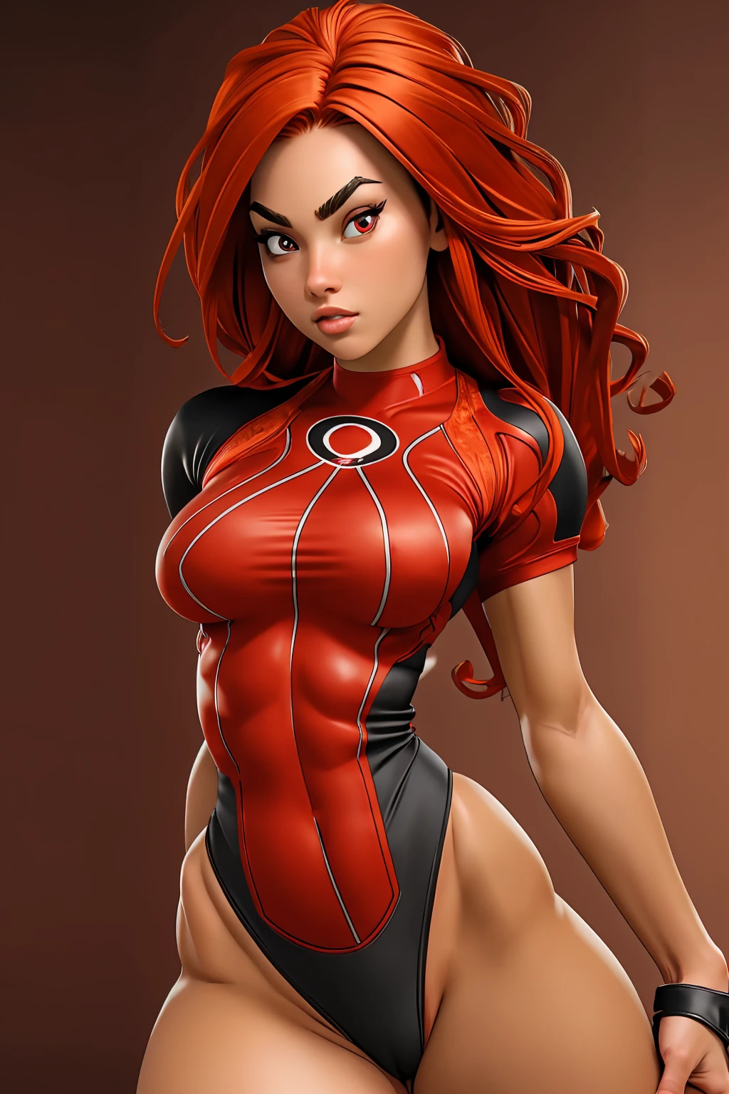 Street fighter styled scarlett johansson, top detail, 8k, long hair, 2girl, bubble butt, short top, thigh tattoo, cameltoe, bend over