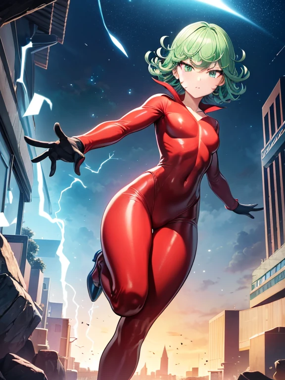 (((1 girl))), wearing Santa's hat, (Tatsumaki of a punch man), (((short green hair))), (green eyes), small chest, (((wearing sexy red outfit of Santa Claus with very short skirt))), (((full body view))), (in the city of Tokyo Japan at night with starry sky and full moon in the sky), (((beautiful and muscular legs all wet) )), thin waist, abdominal muscles, big body photo asull))), red high heels wearing me with my hands on my waist in a bad mood ), (((grumpy))), ( HDR), eye reflection , extended eyes, extended eyes, Moody, anime, minimalism, anime style, ray tracings, cinematic lighting, cinematic lighting, shine, shine, JPEG artifacts, bright light, god rays, ray tracings, drop shadow, panorama , Sony FE, from behind, Underneath, Underneath, UHD, master piece, precise, precise, anatomically correct, Super Detail, high quality, best quality, very high, 16k