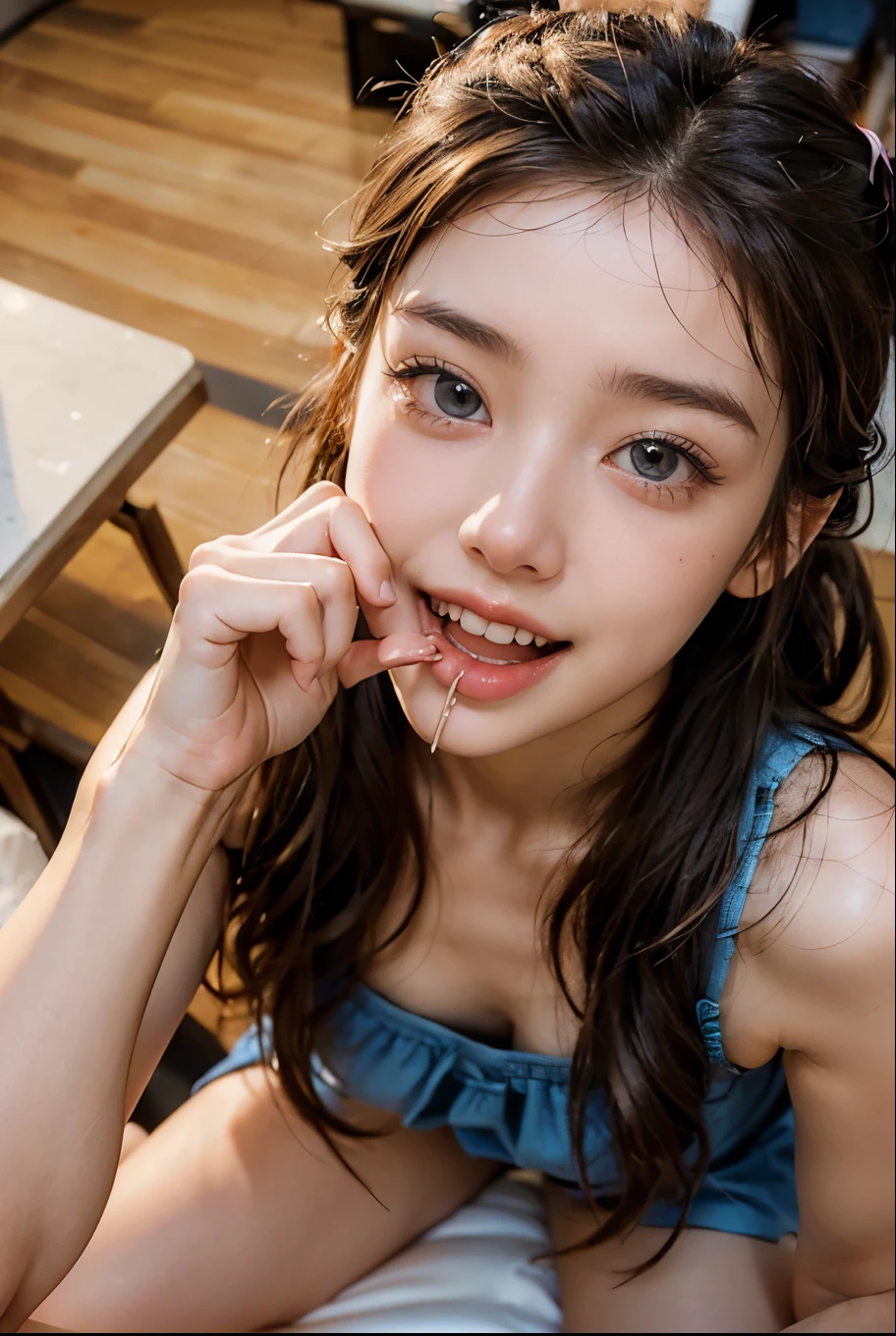 naked、Soapland、Soap Mat、Browsing Caution、smile