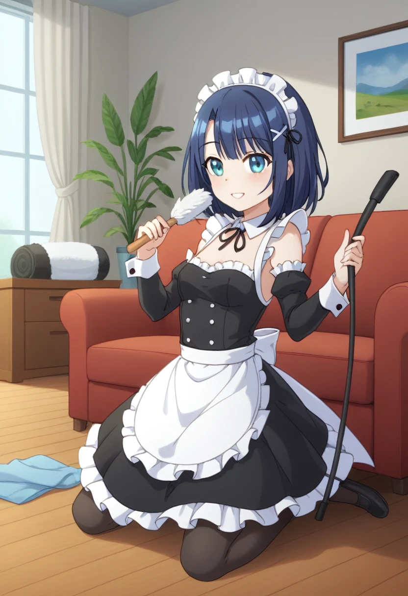 gran calidad ++ Extremely detailed high resolusionolution, very aesthetic, ojos expresivos, (((Cara perfecta))), (((face symmetrical))), ((((good anatomy)))), (((((perfect hands)))))), (((8k))), UHD, Fondo de pantalla HD, (((alta calidra detallada, (((((1girl)))))), solamente, Obra maestra, La mejor calidad, high resolusion, Altamente detallado, ((((illustration)))), hermosos ojos detallados, (((combatant))), (((1girl))), ((((fullbody)))), (((((illyasviel von einzbern)))))), ((((blue hair))))), (((((blue eyes))))), (((roswaal mansion maid uniform))), solo, (((medium hair))), (((ribbon))), (((hair ornament))), (((detached sleeves))), (((maid))), (((x hair ornament))), (((living room))), (((cleaning the living room))),