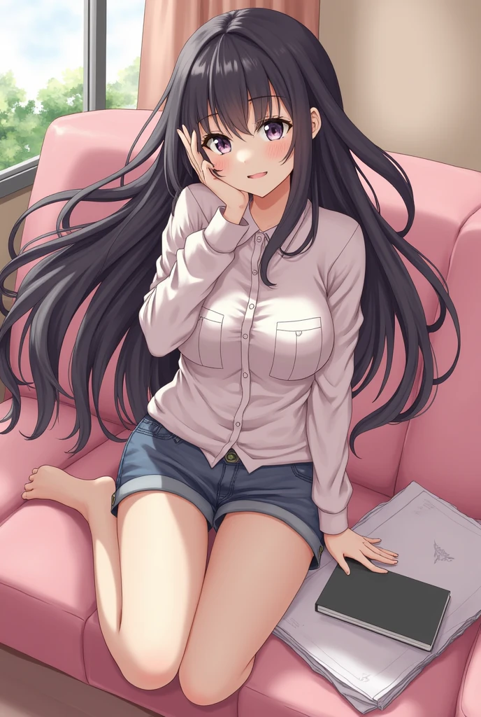 Highest image quality,Mange,Girl ????????????,1 person,?????,Pussy,tits,shyness,Y-shaped leg,