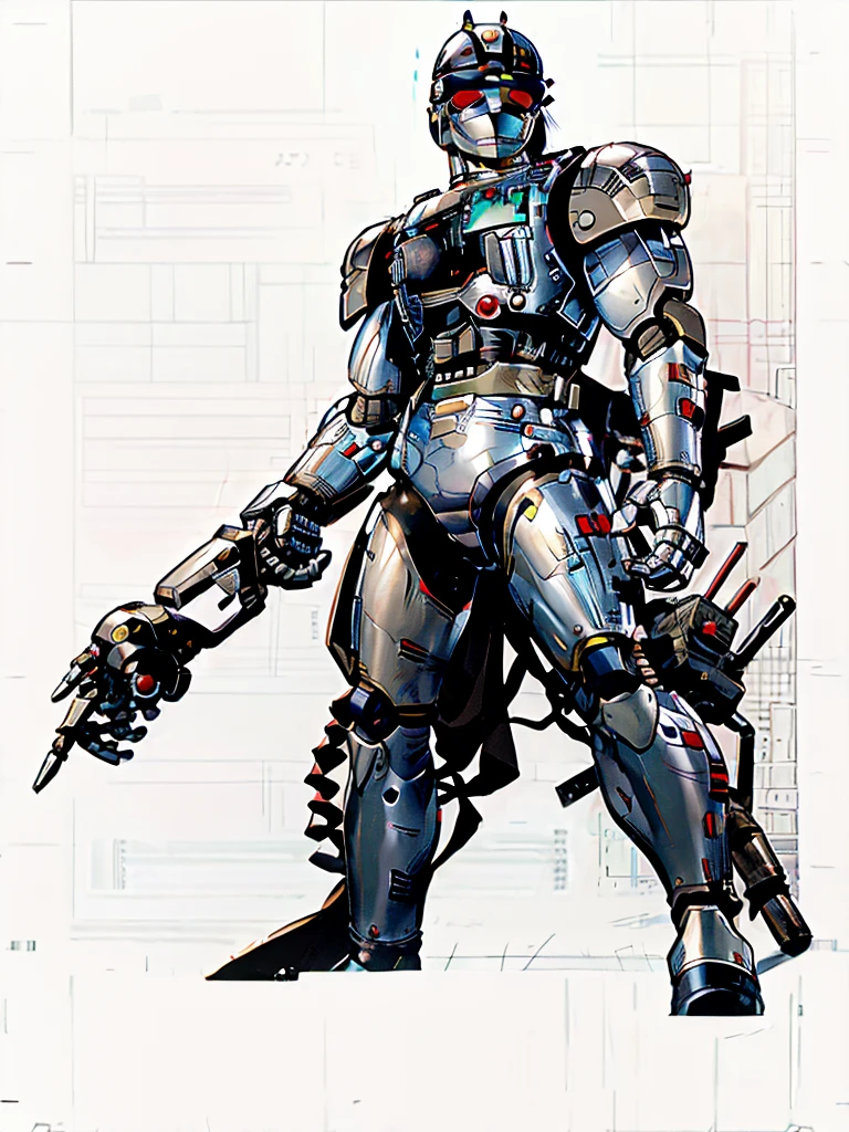 (((Robocop))),(((combat pose)))