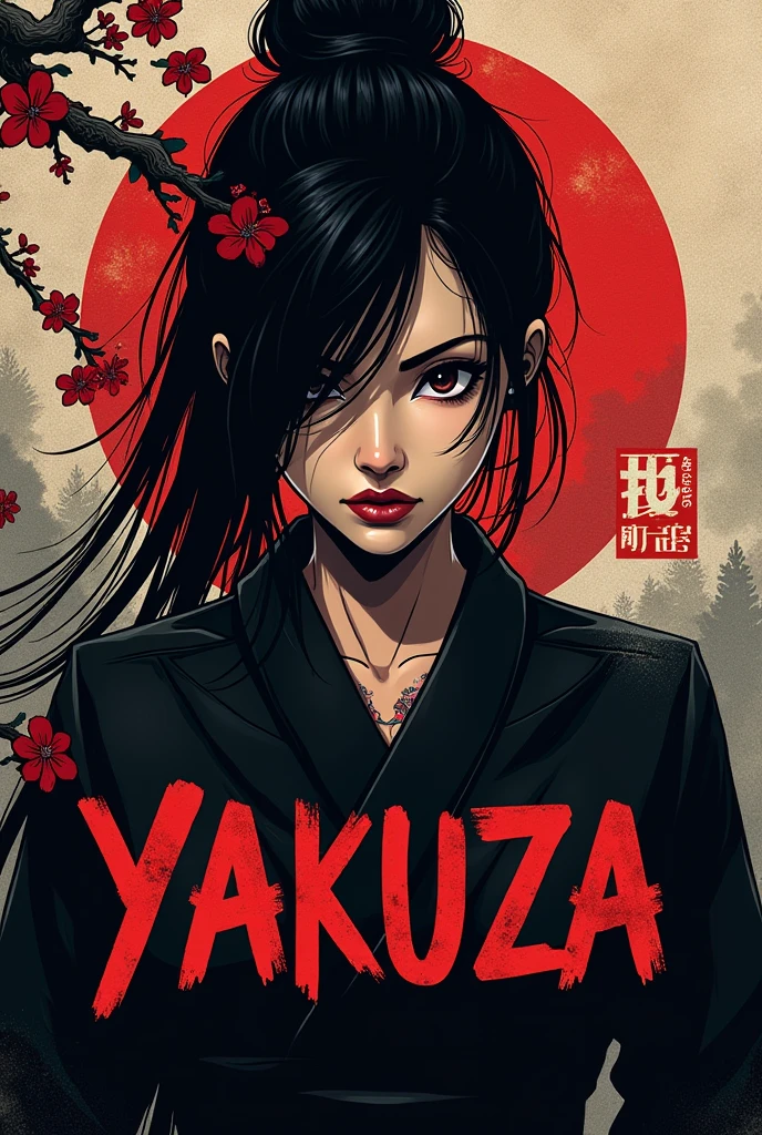 Design a t-shirt featuring a fantasy art illustration of geisha portrait profile with tattooed shoulder( half body) with a gaz mask ,crossed swords, Combine a detailed blackand white drawing with vibrant, colorful digital fantasy style featuring the word ( GEISHA). Draw inspiration from the intricate and dynamic styles of Dan Mumford, junko mizuno, and Frank Frazetta.negative space