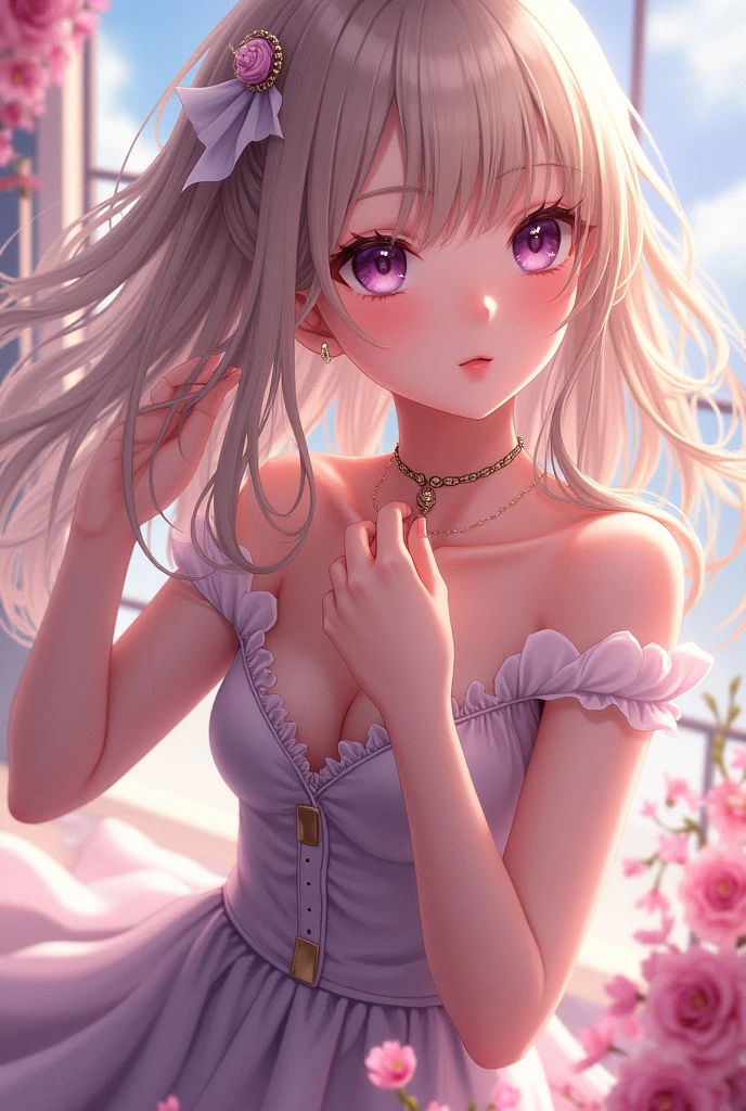 , sitting on ground,,,medium hair, (magenta), blunt bangs, (twintails: 1.3), purple eyes, light smile, (full body), loli, (cute face: 1.5), solo, (white dress: 1.3), (white pantyhose: 1.3), lace-up heels, necklace, hairpin, (mini girl: 1.3), dynamic angle, floating, frills, painting, depth of field, nature, beautiful detailed girl, extremely detailed eyes and face, beautiful detail eyes, detailed light, film lighting, lens flare, light leakage, sunlight, shine , beautiful detail glow, ridiculous, incredibly ridiculous, huge file size , super detailed, high resolution, extremely detailed, best quality , masterpiece, illustration, extremely delicate and beautiful, very detailed , CG ,unity ,8k wallpaper, amazing, fine detail, masterpiece, best quality, official art, extremely detailed CG Unity 8k wallpaper, studio lighting, high saturation, dramatic angle, reflected light, ray tracing, depth of field, outdoor, (14:1.3)
