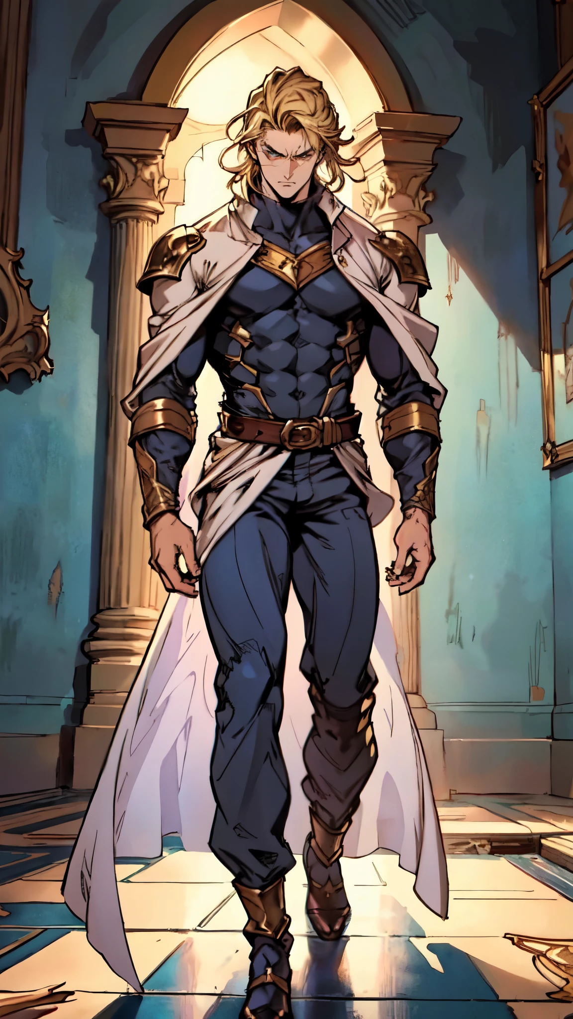 two men with no shirts standing next to each other in front of a sunflower, three futuristic princes, artgerm and genzoman, muscular! fantasy, rossdraws 1. 0, rossdraws 2. 5, :: rossdraws, highly detailed exquisite fanart, artgerm and rossdraws, the three suns, coronation of the flower prince, Layering and Depth: Explore the use of layering and depth to create a sense of dimensionality and spatial complexity within the artwork. Experiment with overlapping shapes, transparent glazes, and textured surfaces to build up layers of visual interest and depth.