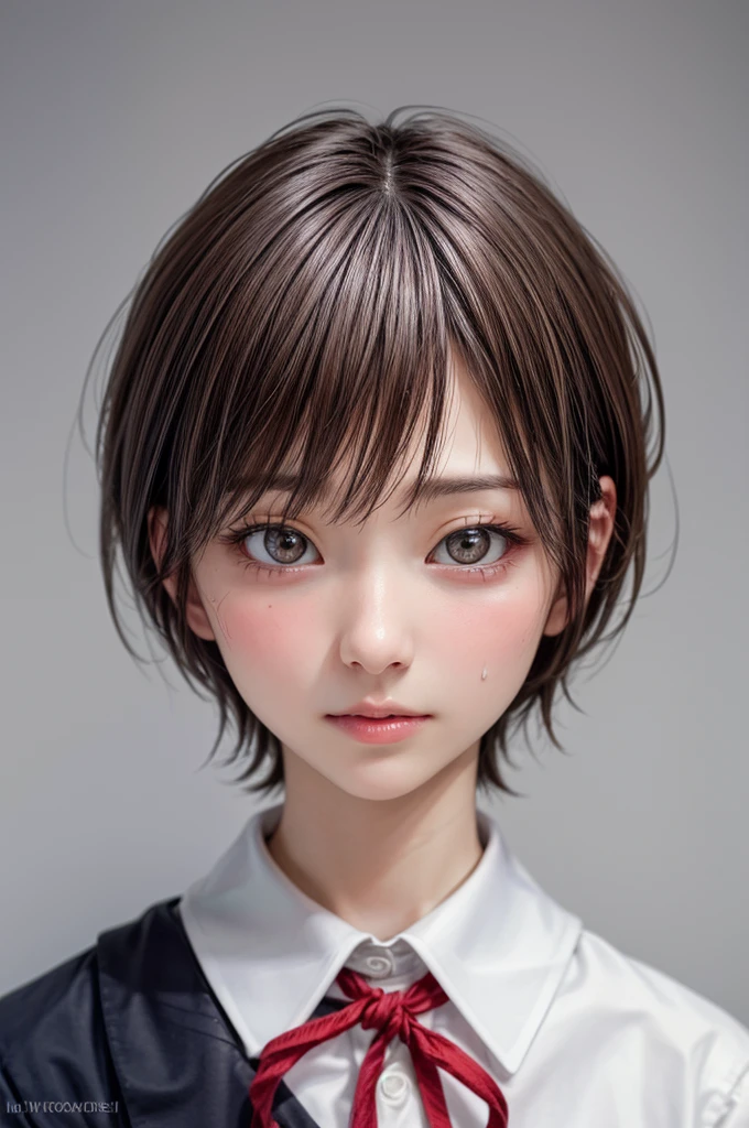 (masterpiece:1.3), ( Highest quality: 1.4), 
Cinema Lighting, Sweat,vapor,Sweatだく,顔にSweat,
(One person), Beautiful Face, (Realistic Face), 
Beautiful hairstyle, (short hair :1.5),
Realistic eyes, Beautiful attention to detail, 
(Realistic Skin), Beautiful Skin, 
(uniform), 
Absurd, Charm, 
Ultra-high resolution, Ultra-realistic, Very detailed, 
Golden Ratio,  Shiori Tamai,  No clothes

