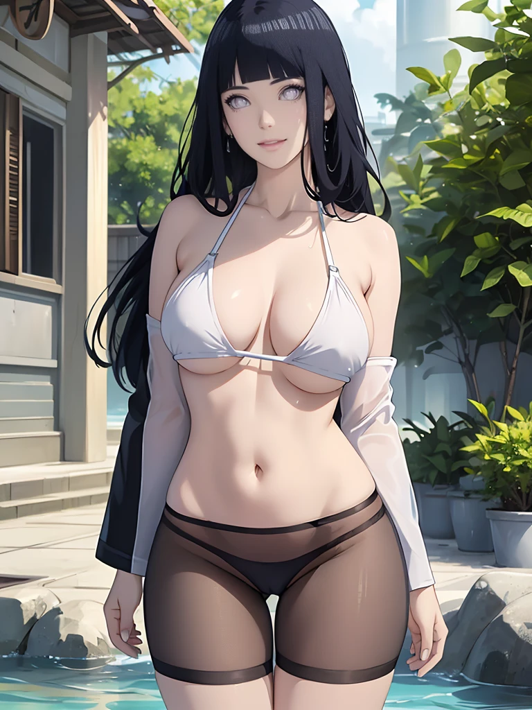 1girl, solo, full body, (((wearing armor, warrior armor, ancient armor, armor boots))) masterpiece, (high detail:1 1), Rough face, Natural skin, high quality, Hinata, black hair, (((long hair))), ((French braid hair)), detailed hair， white eyes，（Big breasts:1.2 ），( smile:1.2），Face blush，（cleavage:1.4），Sexy figure, perfect bodies, beautiful eyes, (Detailed face and eyes), (face: 1 2), voices, Extra, real photo, ... ... ........... PSD, sharp focus, contrast lighting, Delicate skin, High definition 8K, incredible details, realistic, professional photo shooting, 8K UHD, SLR camera, soft lighting , high high quality, film grain, Fujifilm XT3, magic, particle FX, (((tight flare pants))), (((sitting on the bench))), (((show cameltoe and nipples))), (((show armpit))), (((very sweaty armpit))), (see-through nipples), (((show armpit))),((very steamy armpit))