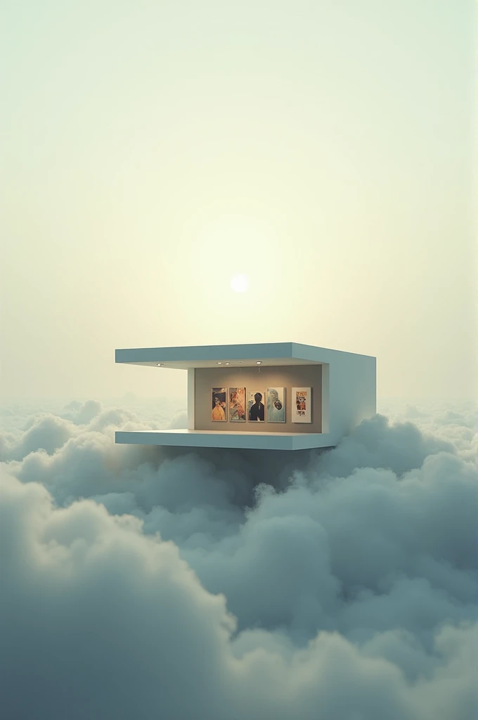 There are waist-deep white clouds in the classroom,Float one after the other,White fog,