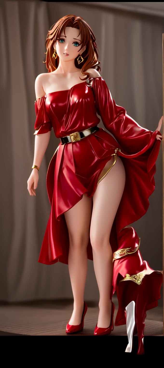 full body female (Warhammer Art Style, Adepta Sororitas, Battle Sister, White hair, bob haircut with bangs. 16k ultra hd, portrait), holding hands a bouquet (both hands) photorealistic, fullbody, bedroom background, royal bedroom, black gloves, black socks, tiara, white hair, laying down on bed, red cape, yellow bikini, high heels, raw photo, DSLR, 8k, 4k, UHD, DSLR, high quality, soft lighting, nikon, canon, hands on hips. red tattoo on belly
