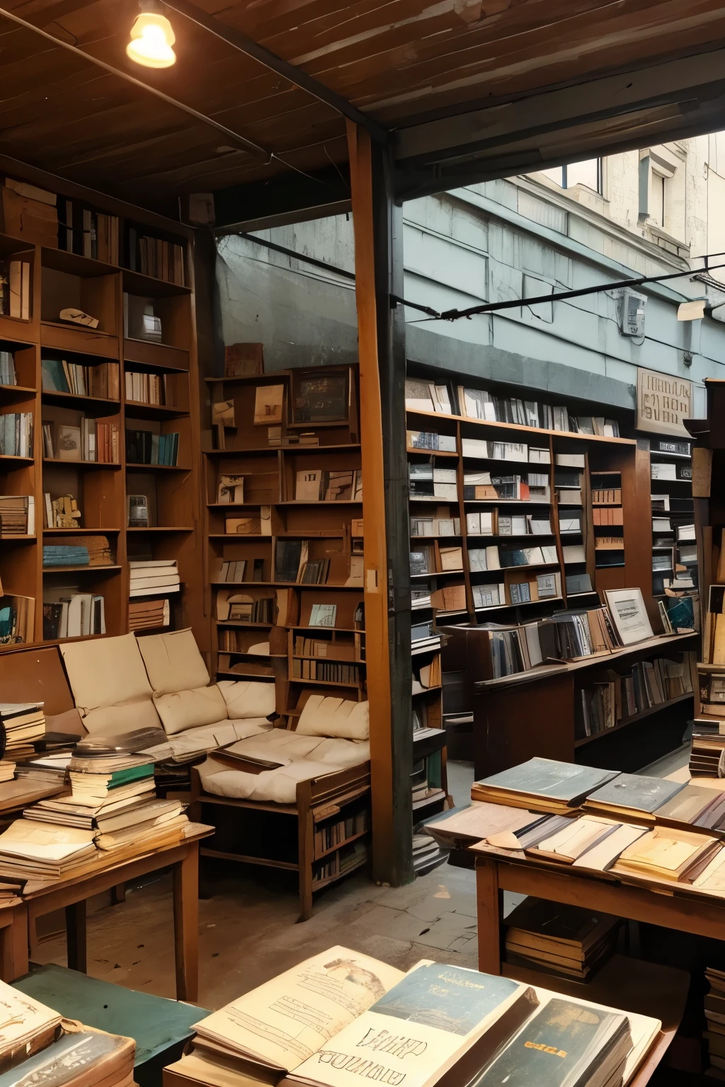 libros y cuadernos quemados en la calle