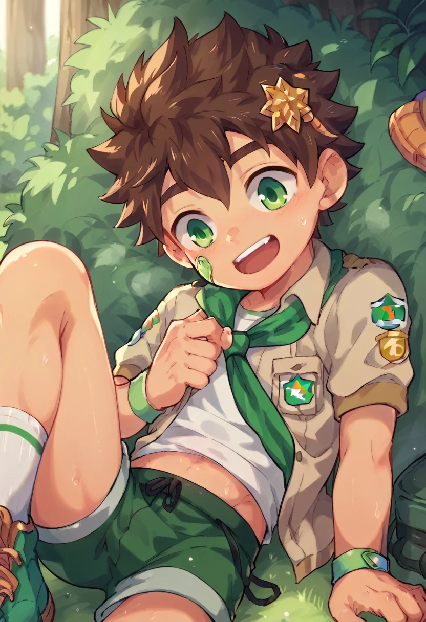 (keitaro Nagame, Camp buddy), cute, shota