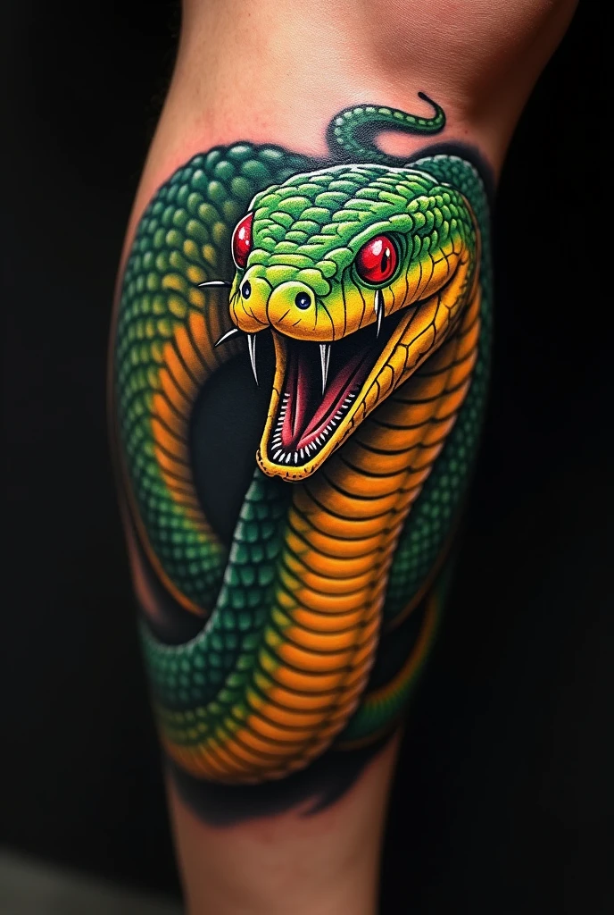 Snake tattoo