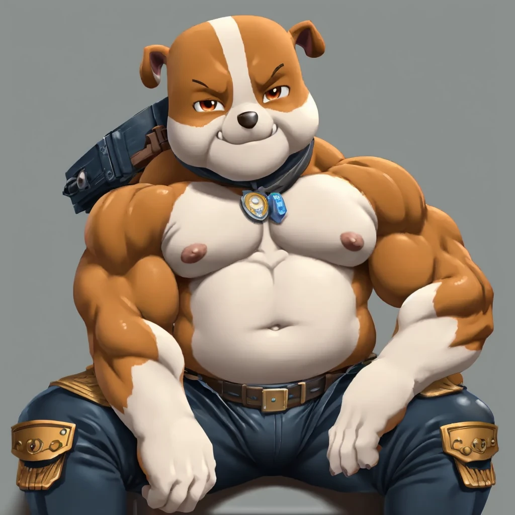 torahiko, solo, blue eyes, muscular, Dalmatian tail, bara, (pose:1.5), (posing:1.2), (soft shading), 4k, hi res, five fingers, detailed hands, ((detailed cartoon face, (detailed eyes:1.0), detailed)), (full body), by Oliver Dugger , by zaush, (by personalami:0.5), solo, looking at viewer, big smile, short hair, 1boy, male focus, thighs, one eye closed, shorts, feet out of frame, thick thighs, tank top, squatting, red and black shorts, bulge, blocks of clay, sidepec INFO Size 2272X4096 Date Sep 30, 2023 Mode
INFO
Size
3456X467
Date
Apr 18, 2024
Mode