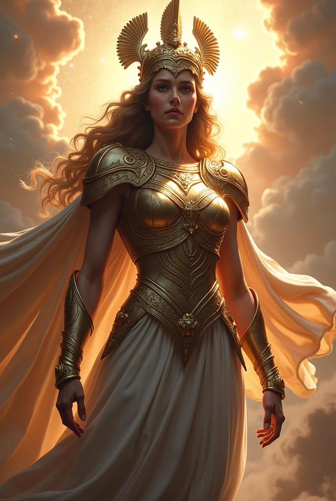 An illustrated movie poster, hand-drawn, full color, a teenage Jedi, 18-years-old, female, wearing a Sleeveless tunic, athletic hourglass figure, busty bosoms, full wide hips, massive round butt, long shapely legs, ridiculously thick powerful thighs, pale blue eyes, mousy brown hair, thick shaggy bangs, rosy sun-kissed complexion, freckles, resembles Margaery Tyrell, standing above Coruscant, graphite shading, stencil marks, airbrushed acrylic paint, masterpiece, in the style of Drew Struzan