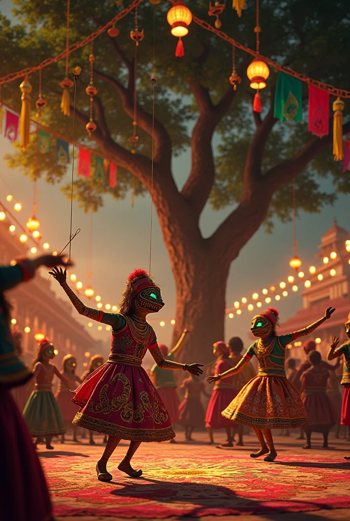 Dandiya pandal