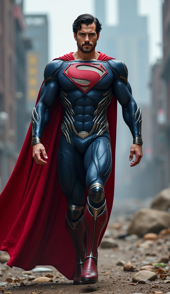 figure of superman, , highly detailed, 8k,