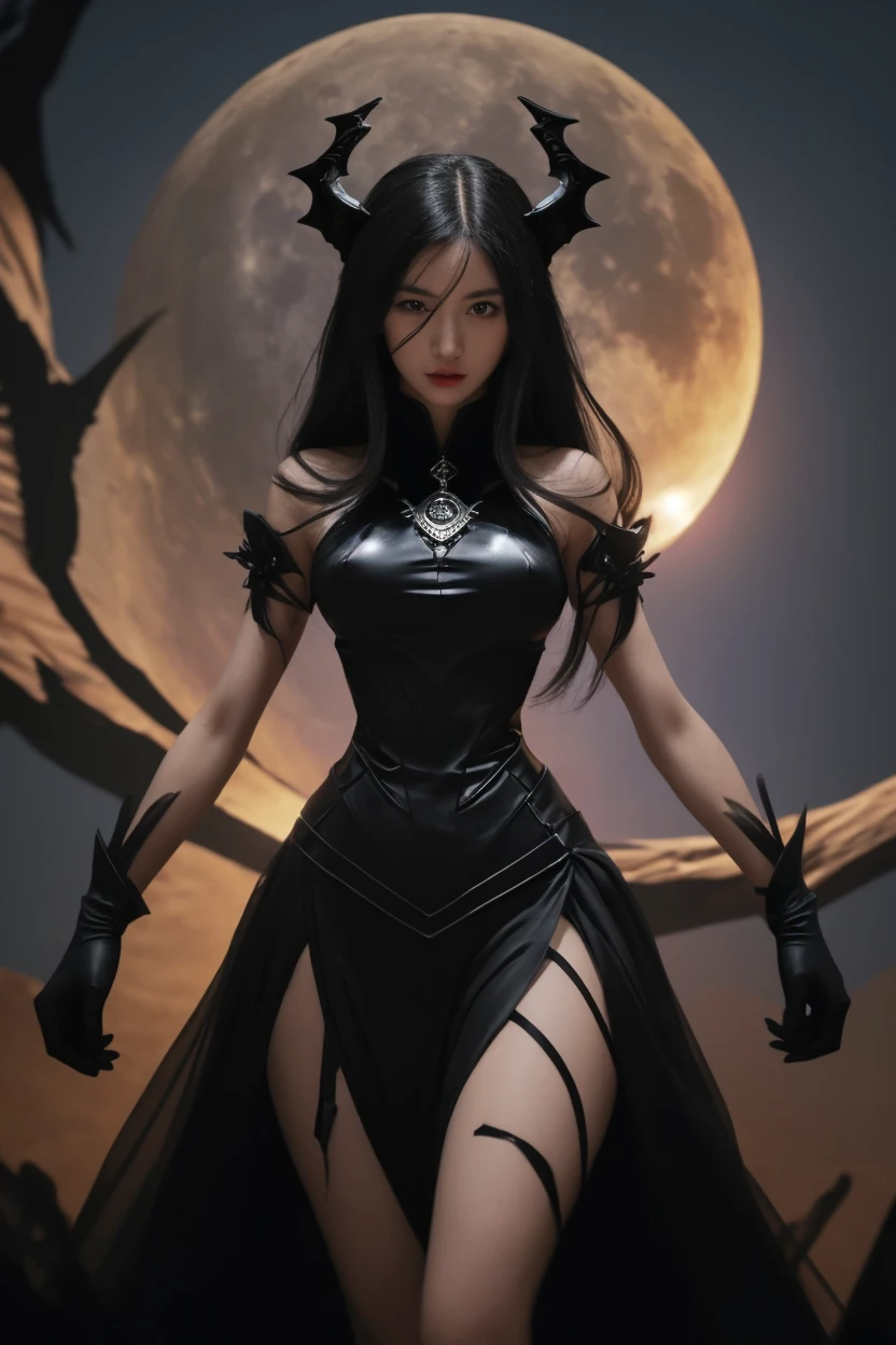((Masterpiece)), (high resolution:1.4), (sitting on a grave:1.5), morrigan aensland, looking at viewer, beautifull smile, graveyard at night background, dark casttle outside, beautiful face, highly detailed skin, skin pores, perfect hands, (highly detailed face:1.1), (highly detailed eyes:1.1), realistic pupils, full face blush, full lips, (perfect ???????:1.1), (perfect proportions:1.1), (photography:1.1), (photorealistic:1.1), volumetric lighting, dynamic lighting, real shadows, (highres:1.1), sharp focus, rembrandt lighting, (realistic, hyperrealistic:1.4), intricate, high detail, dramatic, subsurface scattering, big depth of field, vivid, polished, sharpened, ((full Sharp)), (extremely absurdres),16k hdr,