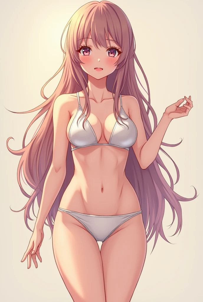 (((masterpiece,best quality,absurdres,8K))) ,
((mizuki yukikaze,hair ribbon,bikini)),((front, looking at viewer,embarrassed,blush:1.3,steam:1.1,wet:0.8,trembling:0.8,tears:0.7,sweat:0.8)),((standing,fullbody shot,bed))