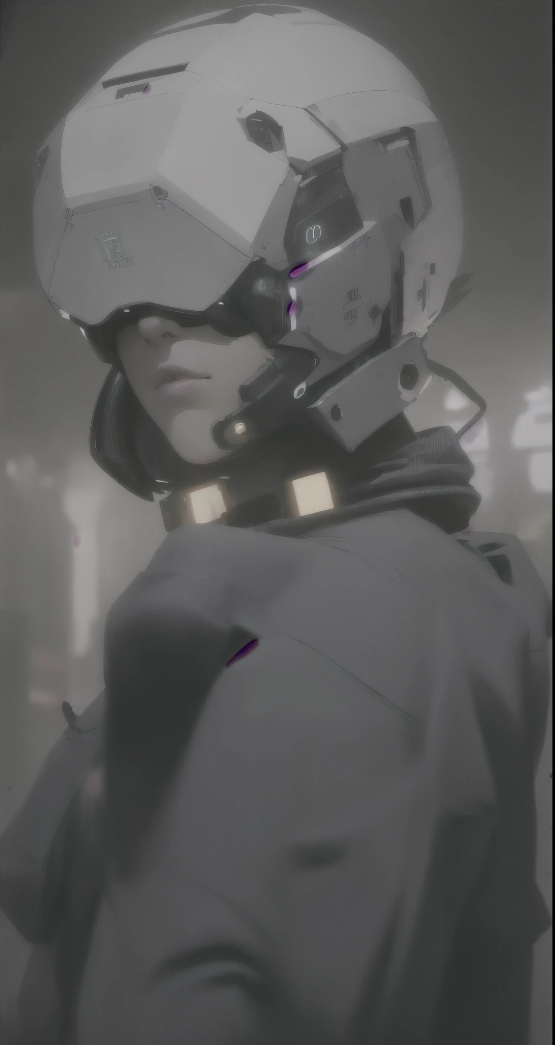 ((The best quality)), ((masterpiece)), (Very detailed:1.3), ...............................................................................................................................................3D, beautiful (cyberpunk:1.3) hacker woman, short hairstyle,short hair, Return to viewer, Thick hair, Operating computer terminal, Head-mounted display, computer server, LCD screen, fiber optic cable, Company logo, HdR (High Dymanic Range), ray tracing, NVIDIA RTX, Super resolution, Unreal 5, Subsoil Scatter, PBR texture, Post-processing, Anisotropic filtering, depth of field, maximum sharpness and sharpness, Multilayer textures, Albedo y Highlight Maps, Surface shading, Accurate simulation of light-material interactions, perfect proportions, Octane rendering, duotone lighting, Low ISO, white balance, rule of thirds, wide opening, 8K RAW, efficient sub-pixels, sub-pixel convolution, glow particles, dynamic pose