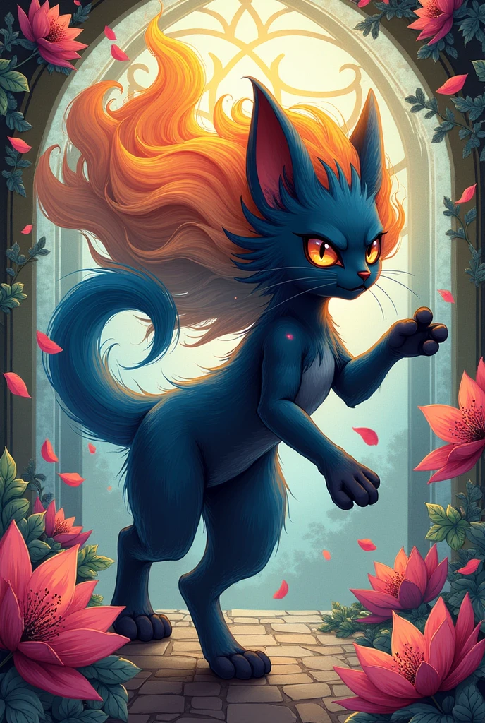 tide play,luxray, split color hair, wind, flying petals, stainedglassai, ornamental, intricate details, dufkova, 2d, lineart, watercolor, ink watercolor, random color hair, super long hair, wavy, 1girl,alraune,flower, alraune, detailed, intricate, perfect lighting, perfect shading, (flat color:1), (2D:1), (masterpiece, award winning, best quality:1.25), (mature adult:1.3)