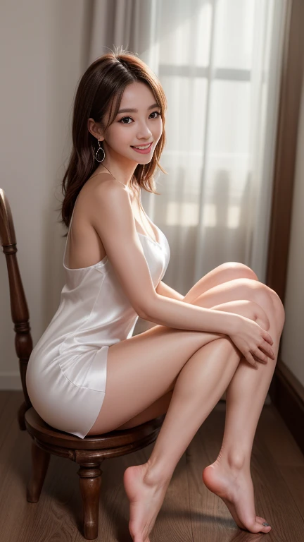 25-year-old Chinese woman, A MILF, RAW photos, bokeh , (realisticlying:1.5), 8k wallpaper, slender body, B cup breasts,Half of the breasts are exposed, serious,The expression is natural and realistic, digital SLR camera, gentlesoftlighting, high high quality, White corset,White 7-point pants,White high heels,Look at the angle from the bottom up,full bodyesbian, parks