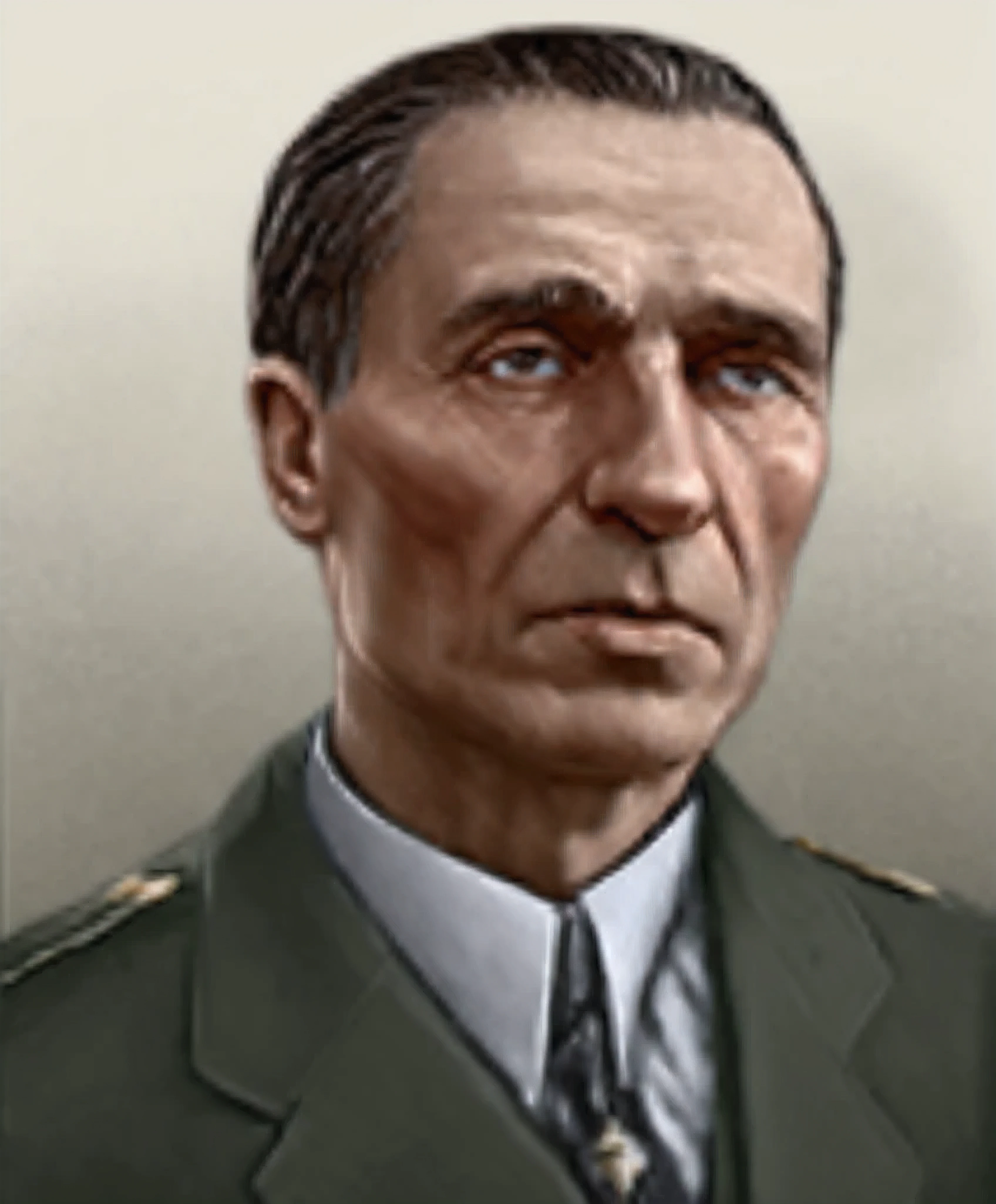 Julius Caesar in a suit, HOI4 Portrait Style 