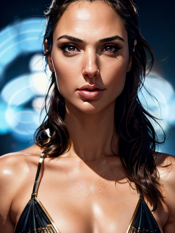 (Gal Gadot,bikini,butt,slim body,pirates cave,beautiful detailed eyes,beautiful detailed lips,extremely detailed eyes and face,longeyelashes,best quality,4k,8k,highres,masterpiece:1.2),ultra-detailed,(realistic,photorealistic,photo-realistic:1.37),HDR,UHD,studio lighting,ultra-fine painting,sharp focus,physically-based rendering,extreme detail description,professional,vivid colors,bokeh,photo,high contrast,dramatic lighting