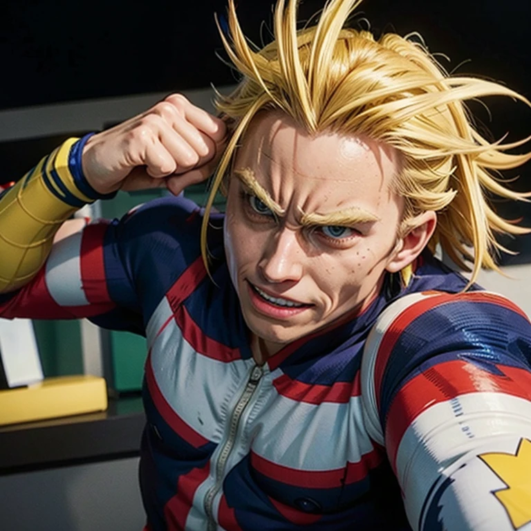 Super Realistic version of Boku No Hero Academia character All Might