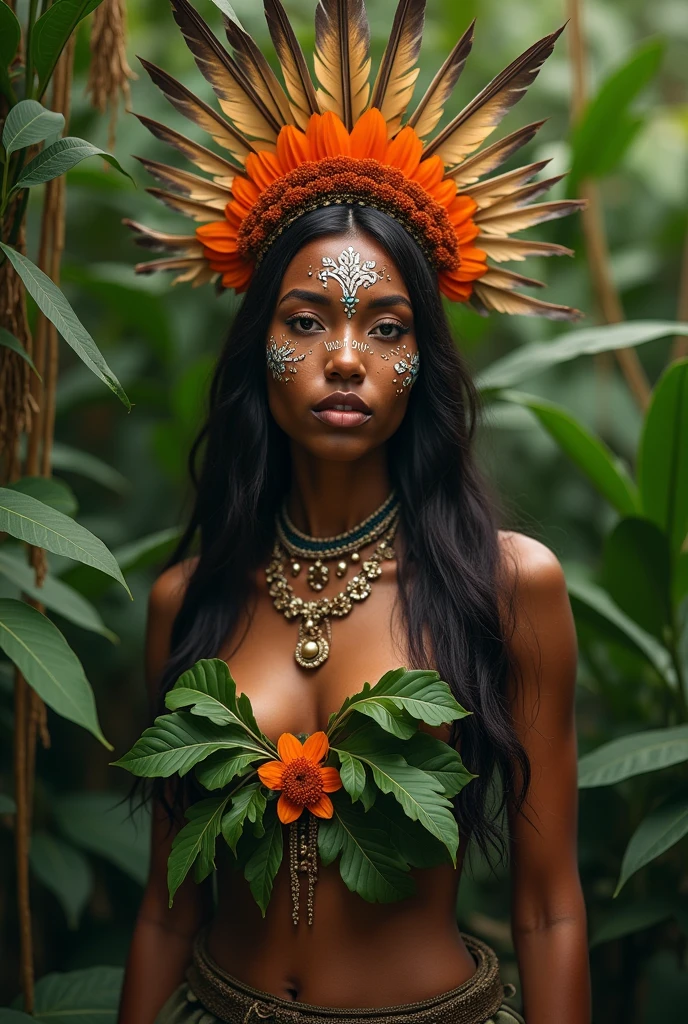 masterpiece, photorealistic, extremely detailed CG unity 8k wallpaper,break,extremely beautiful face, (beautiful lips, beautiful eyes:1.3), intricate detail face, cinematic light, ultra high res,break, ((jamaican mixed)), full body photo shot, 1sexy exotics voluptuous curvy thick busty Jamaican girl with marijuana forest sexy Jamaican traditional clothes, marijuana flowers, marijuana leaves, mandalas, fractal, Jamaican art, Jamaican culture