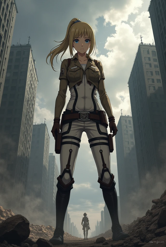 Attack on Titan,annie leonhart
