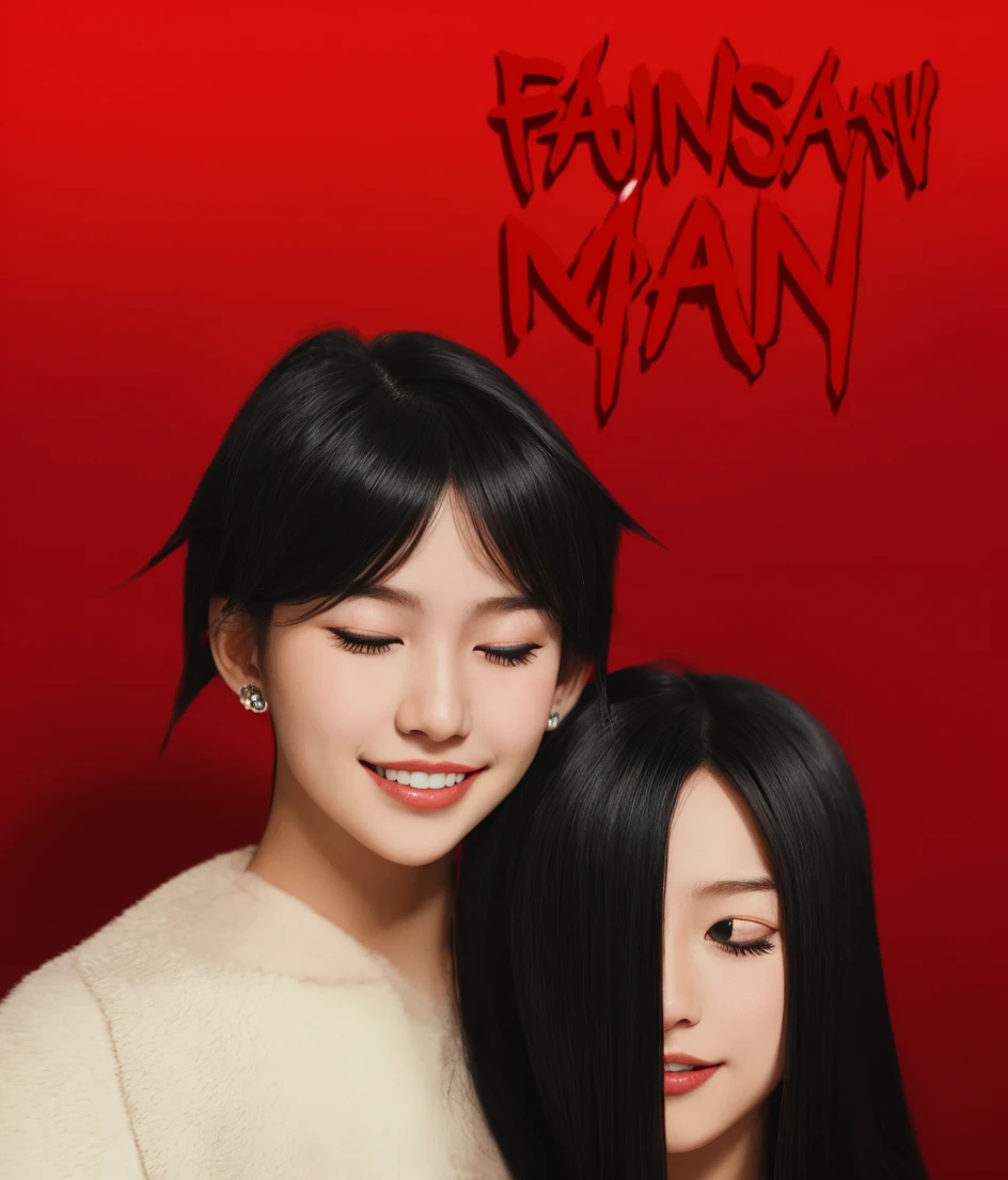 An illustration、art、80s Thai horror movie poster, fear、girl、Supervised by Junji Ito、High detail, Realistic Shadows、Analog Style, Surrealism、Gradation