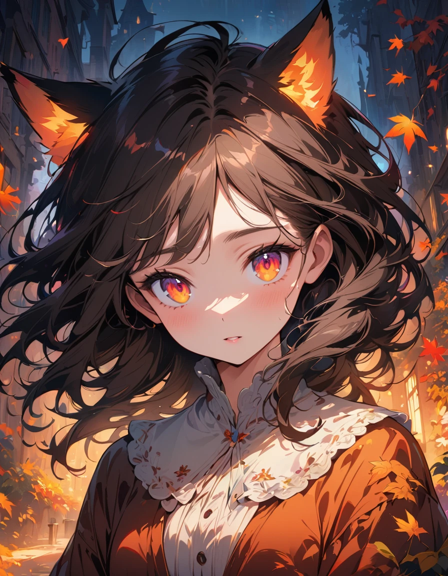 (masterpiece:1), (best quality:1),1girl, close-up, (particles:1.2),(shift:1.1),(demonic:1.25),(fire:1.1), (singularity:1.1), (particles:1.2),(monarch:1.05)