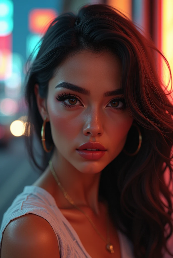beautiful detailed eyes, beautiful detailed lips, extremely detailed eyes and face, long eyelashes, 1girl, fashionable, stylish, chic, high-fashion, glamorous, elegant, luxurious, fancy, designer, classy, trendy, click chique, text, signage, packages, retail, shopping, commercial, vibrant colors, dynamic composition, studio lighting, photorealistic, 8k, best quality, ultra-detailed, masterpiece