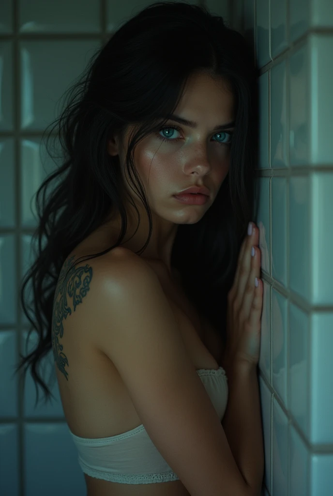 (us-000020:1.2), (ultra photorealist:1.3), (masterpiece:1.4), Best Quality, ((realist)), high quality, ultra detailed, ((realist anime face)), ((realist skin)), ((realist body)), ((pose sexy)) (Best Quality:1.1), (illustration:1.05), (1 girl:1.05), (Beautiful:1.05), (beautiful detailed eyes:1.05), (cinematic light:1.1), light blue reflections, full body pink hair, 1 girl, Beautiful tyrant portrait, aquamarine hair, bright Eyes,  White dress, temple, looking at the viewer,