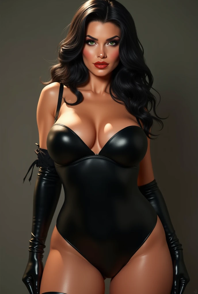 Photorealistic Sandra Bullock, detailed short messy black hair, mid shot, Detailed skin, detailed body, muscular, solo, wearing Victorian Dress, huge breasts, thick thighs, wide hips, muscular arms, large bulging veins on body, veins, muscle vein, split abs, thick thighs, blue eyes, Natural Skin Texture, skin detail, shiny skin, shiny glossy skin, WET skin, wet body, glossy skin, oily skin, Mediterranean tan, high contrast, realistic skin, skin pores, intricate detail, black background, high contrast, realistic skin, skin pores, intricate detail, raw photo, mature female, glossy lips, luscious lips, pretty nose, lifelike rendering, immersive atmosphere, chiaroscuro, moody lighting, perfect female body, realistic skin, skin pores