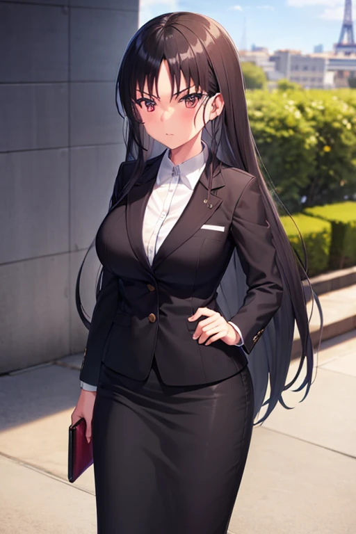 full figure group photo of All girls from the anime amagami + ss