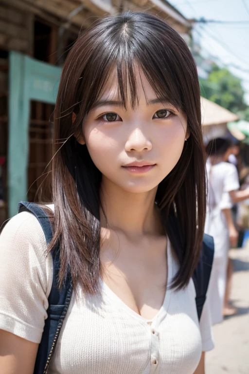 shortcut beauty of japan Fair skin naked whole body petite delicate