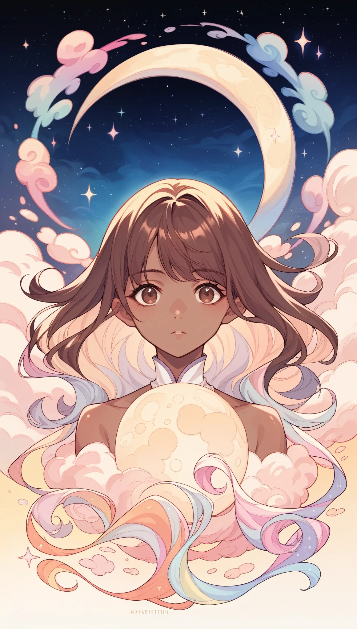 princess cut,naked, 光沢のあるnipple、(masterpiece),(highest quality:1.0), (ultra high resolution:1.0), Detail view, 8k, anime, masterpiece, brown eyes、nipple、provocative look red wavy hair very big breasts Fair skin highly detailed chest very fine eyes beautiful starry sky、grassland、thick eyebrows、one girl,grasslandの背景、blue sky、show off your chest、spread your legs、first-person view、saliva seductive smile,ahegao, blush, sweat, rolling eyes,