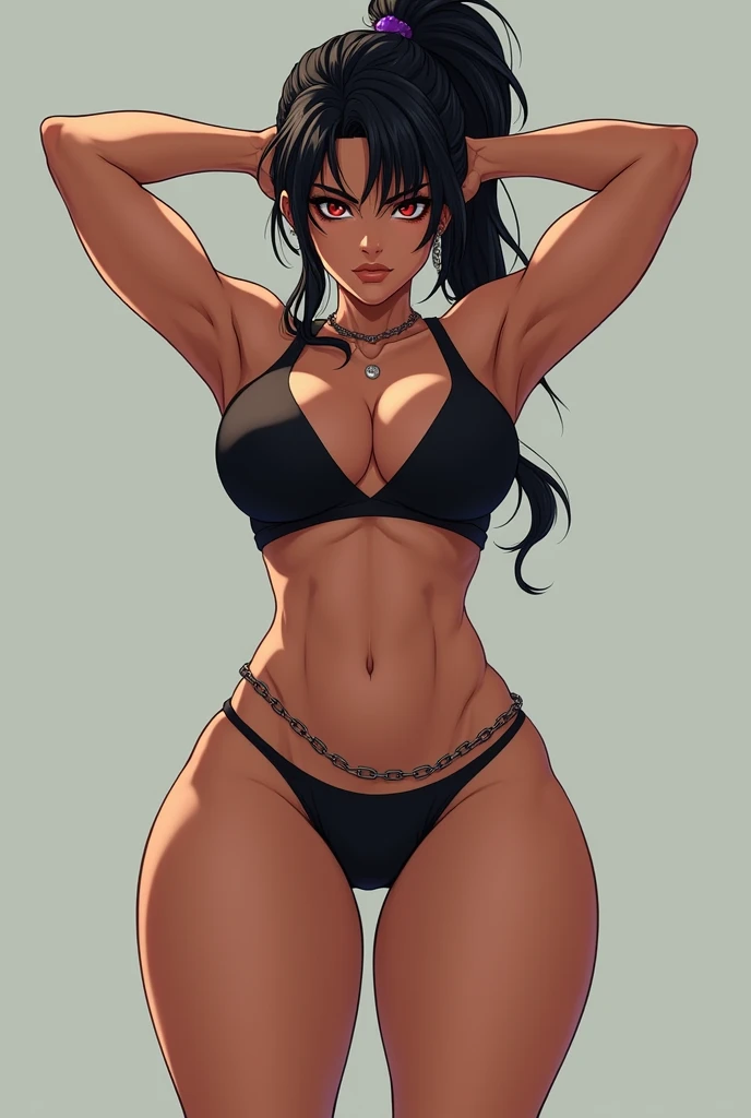 1 girl, big breasts, Pose Horny, she is super horny, arms on chests, View from front, ((NSFW)), Wallpaper,